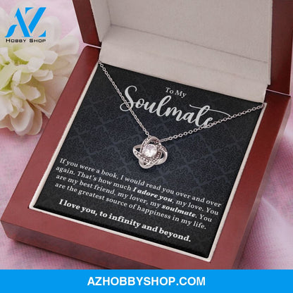 Soulmate - Source Of Happiness - Love Knot Necklace