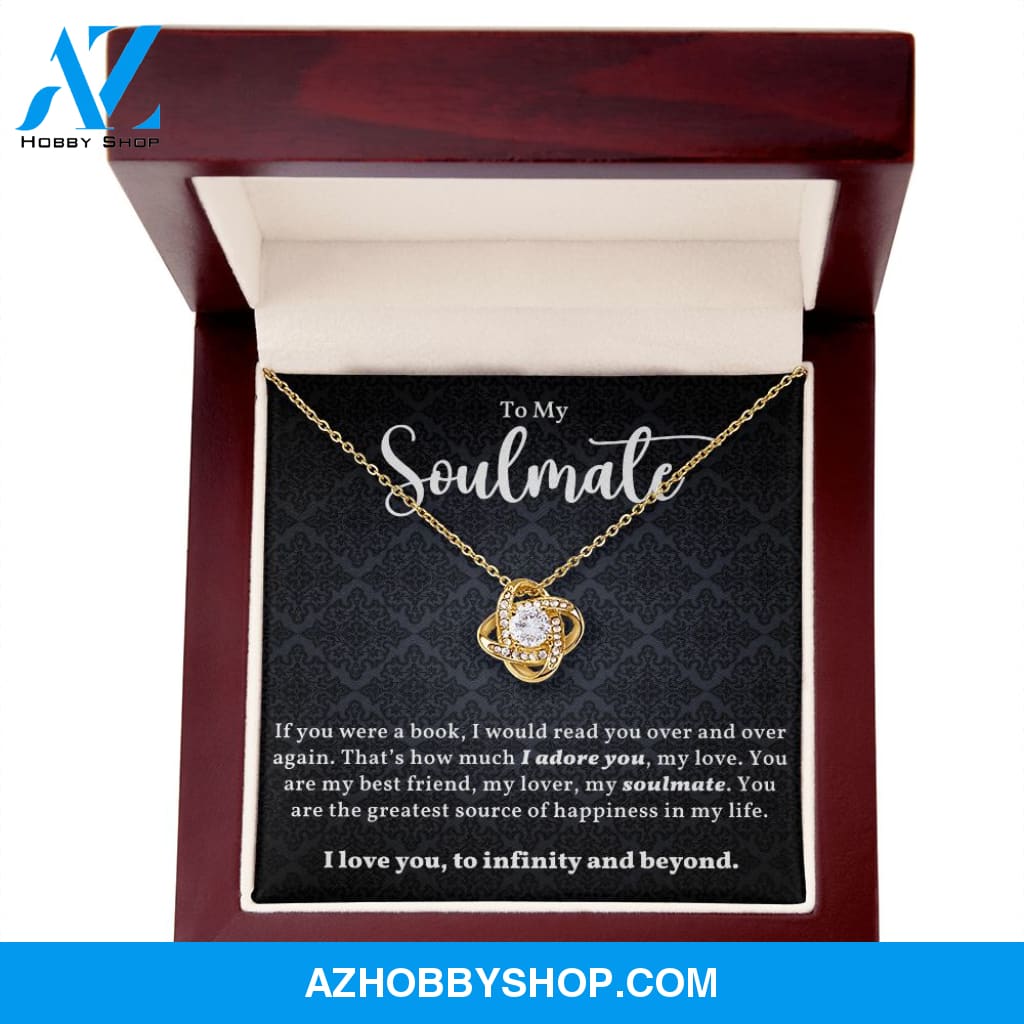 Soulmate - Source Of Happiness - Love Knot Necklace