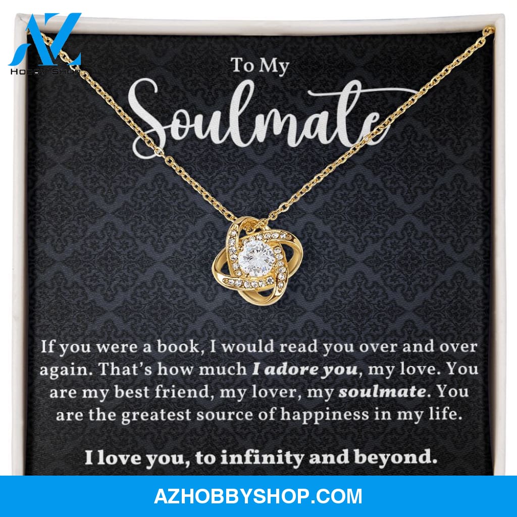 Soulmate - Source Of Happiness - Love Knot Necklace