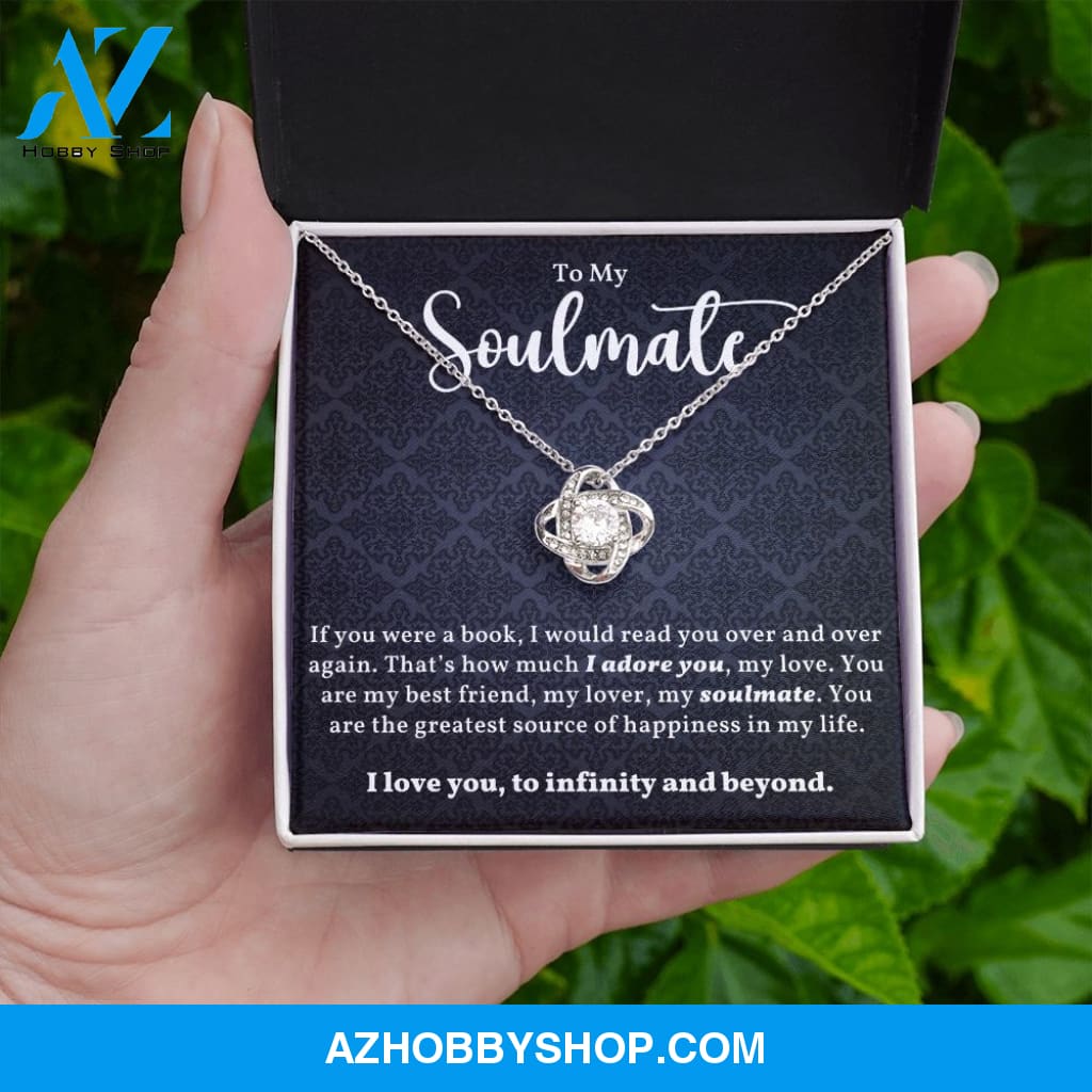 Soulmate - Source Of Happiness - Love Knot Necklace