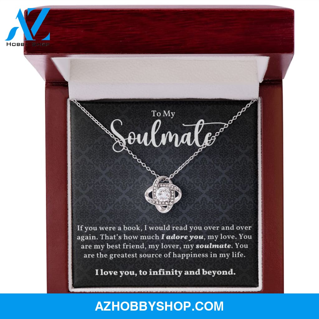Soulmate - Source Of Happiness - Love Knot Necklace
