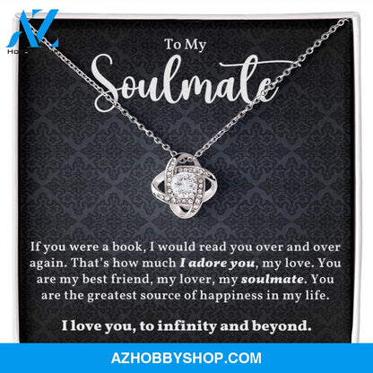 Soulmate - Source Of Happiness - Love Knot Necklace