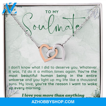 Soulmate - The Reason - Interlocking Hearts