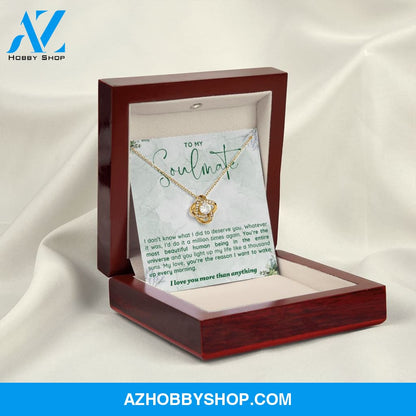 Soulmate - The Reason - Love Knot Necklace