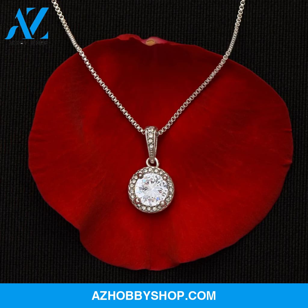Soulmate To Be Your Last Everything | Romantic Gift For Your Soulmate | White Gold Necklace