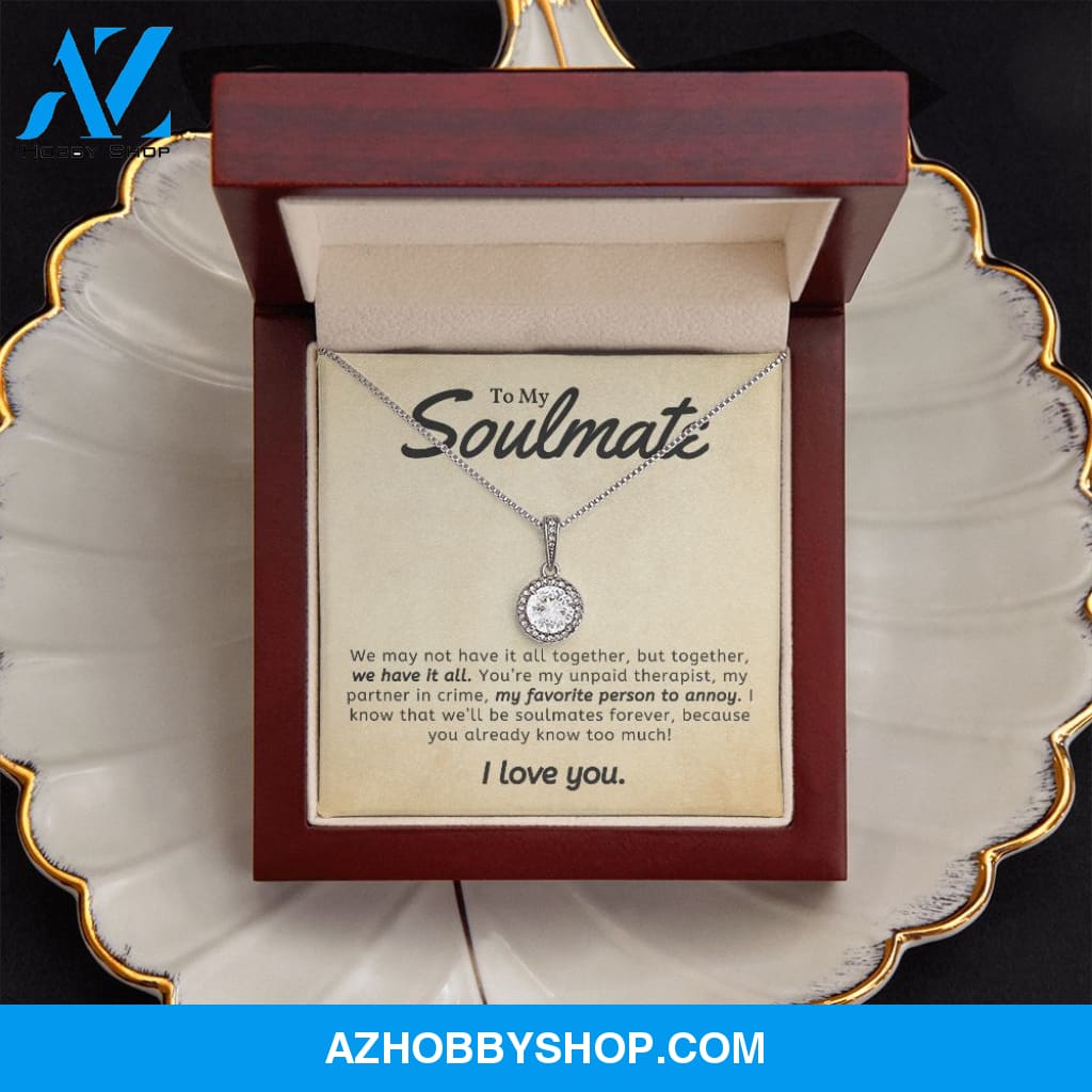 Soulmate - We Have It All - Eternal Hope Silver Necklace