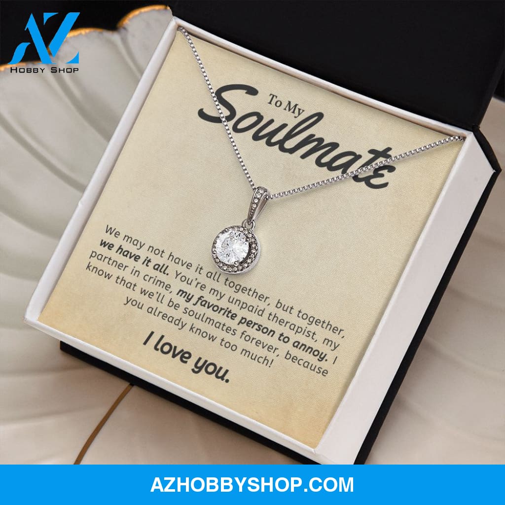 Soulmate - We Have It All - Eternal Hope Silver Necklace