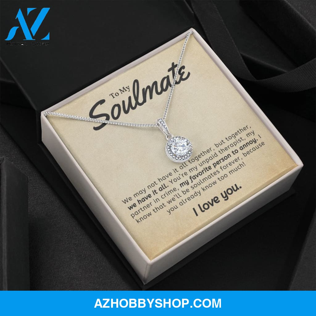 Soulmate - We Have It All - Eternal Hope Silver Necklace