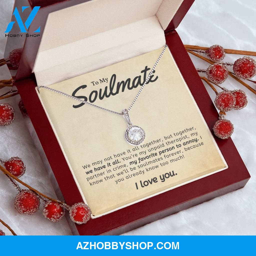 Soulmate - We Have It All - Eternal Hope Silver Necklace