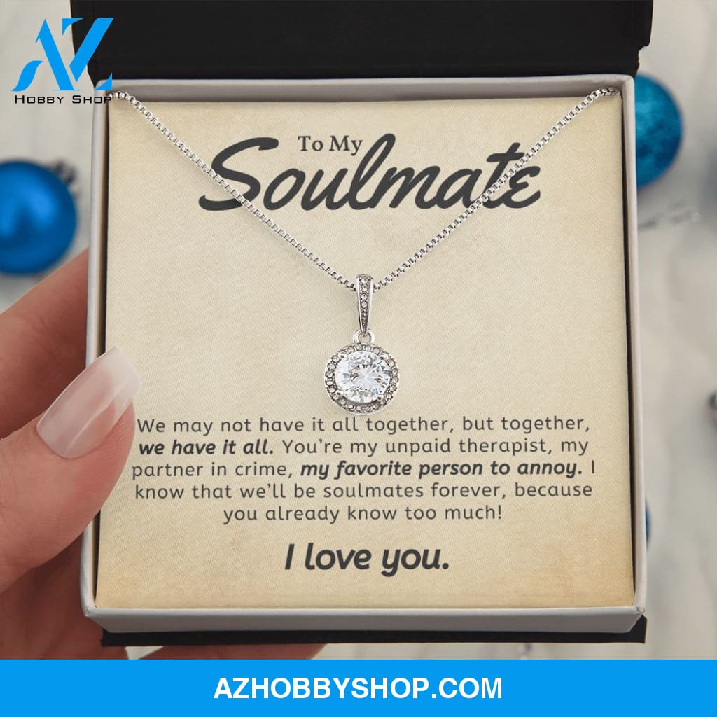 Soulmate - We Have It All - Eternal Hope Silver Necklace