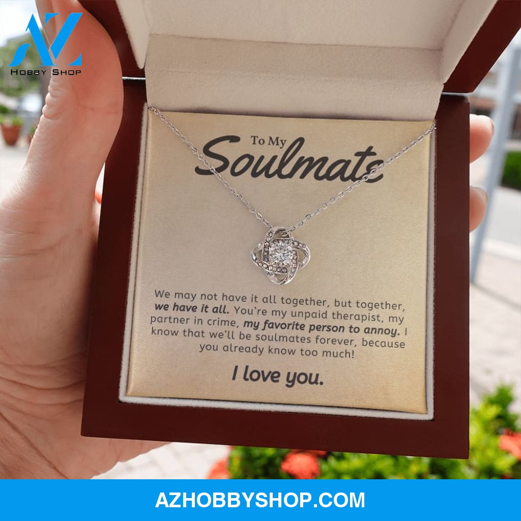 Soulmate - We Have It All - Love Knot Necklace