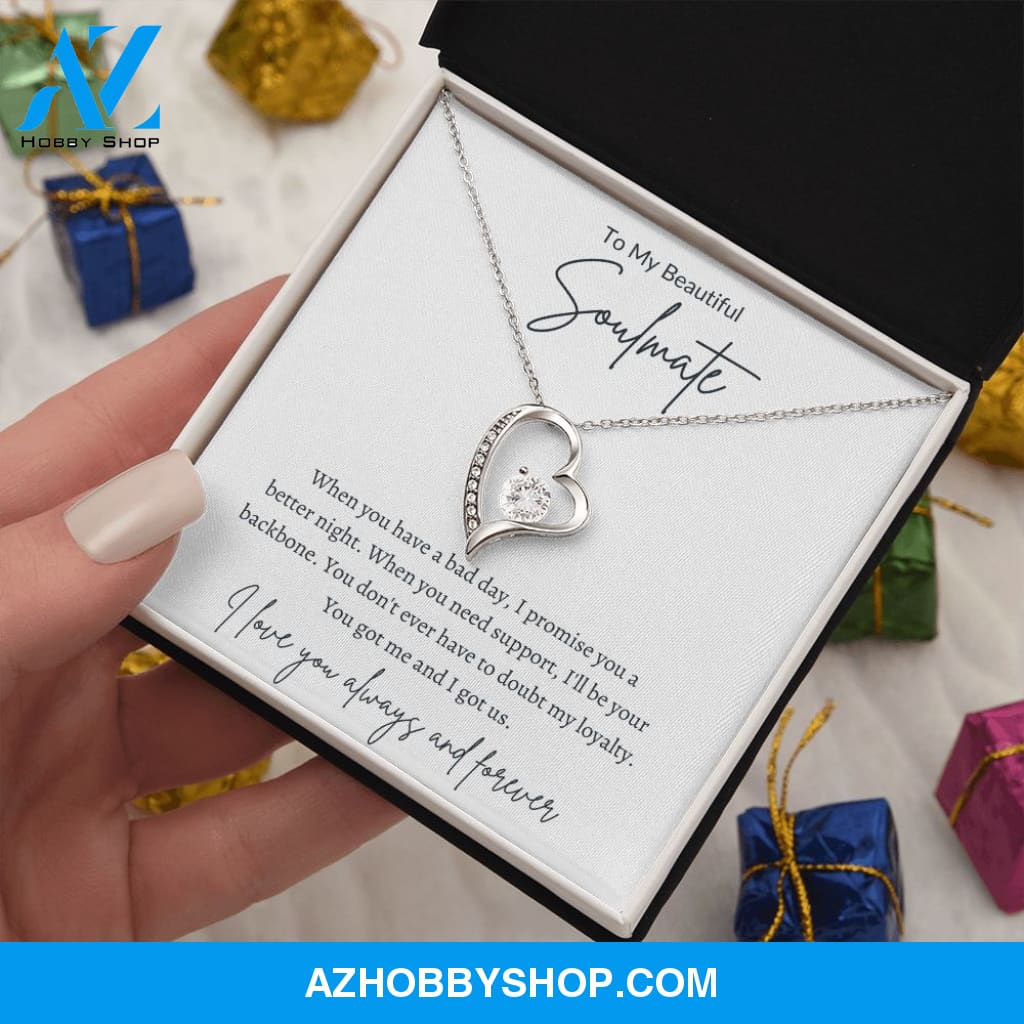 Soulmate -You Got Me - Forever Love Necklace