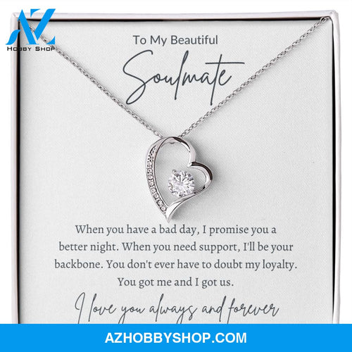 Soulmate -You Got Me - Forever Love Necklace