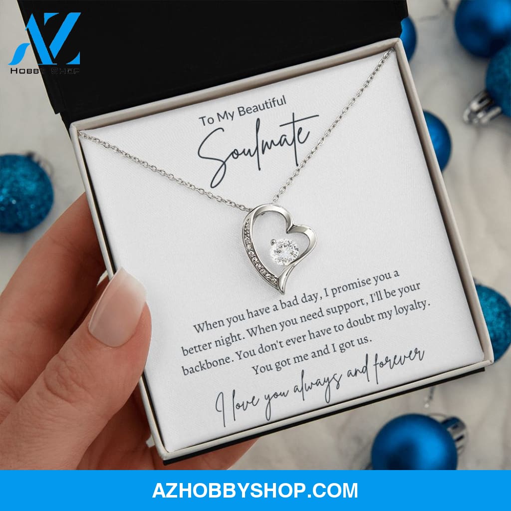 Soulmate -You Got Me - Forever Love Necklace