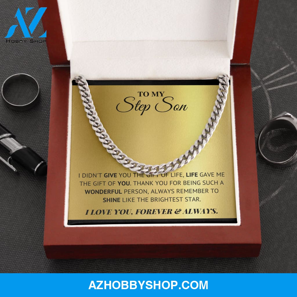Stepson - Brighest Star - Cuban Link Chain