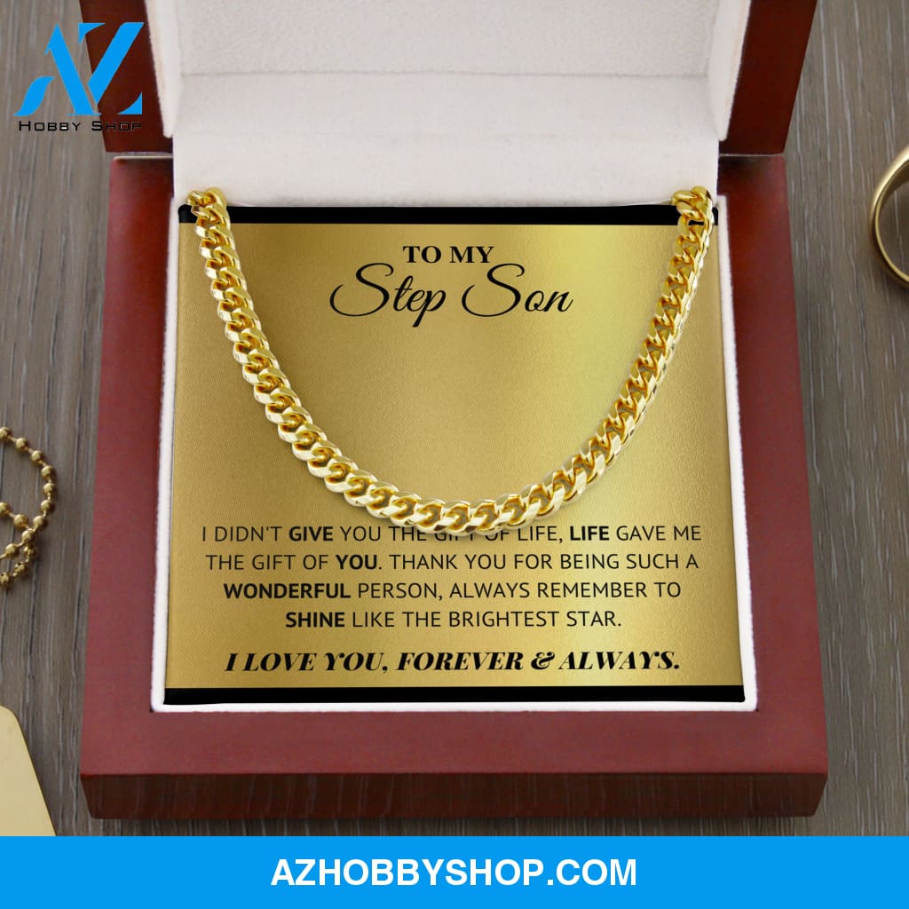 Stepson - Brighest Star - Cuban Link Chain