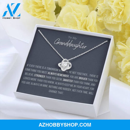 The Infinity Love Knot Necklace™ To My Granddaughter