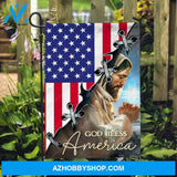 The life of Jesus, Pray for healing, Amazing Us flag, God bless America - Jesus Flag