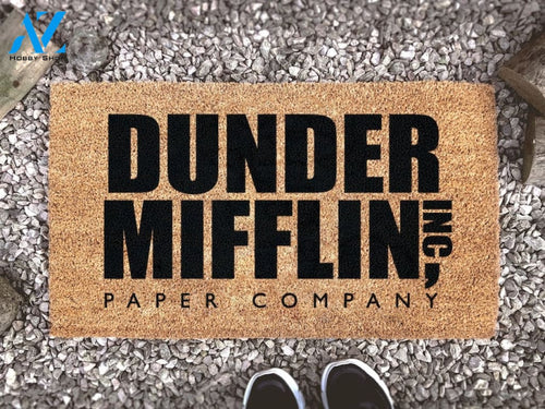 The Office Welcome Mat - Dunder Mifflin Paper Company - Funny Welcome Doormat - The Office Quote - The Office Gift - TV