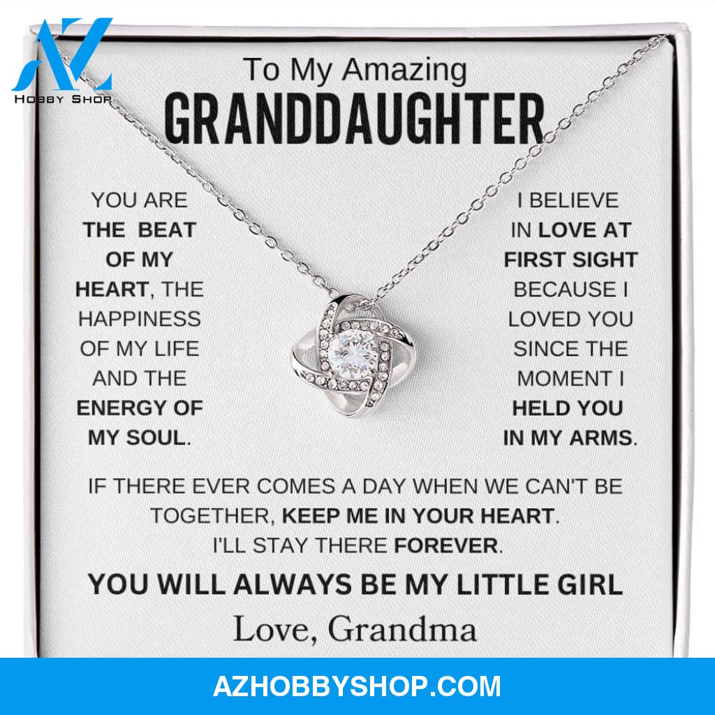To My Amazing Granddaughter 