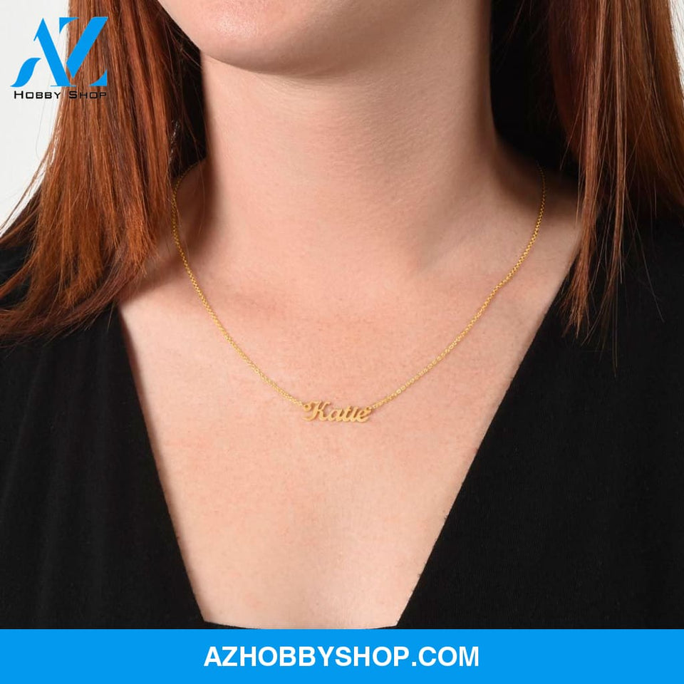 To My Beautiful Daughter - Personalized Necklace - I Love You