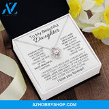 To My Beautiful Daughter | The Most Beautiful Chapters | Love Knot Necklace