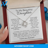 To My Beautiful Daughter | The Most Beautiful Chapters | Love Knot Necklace