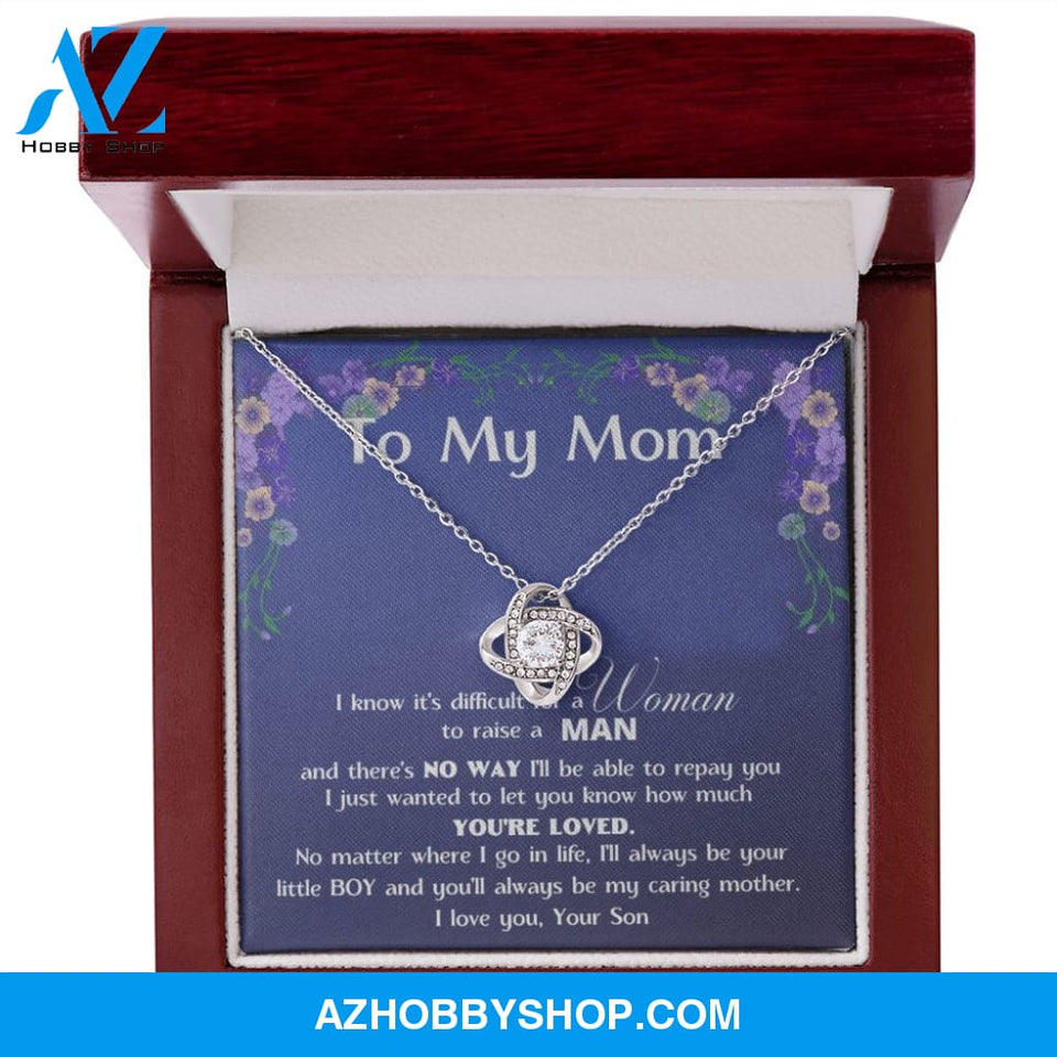 To My Beautiful Mom, Mother Day Gift From Son, Silver