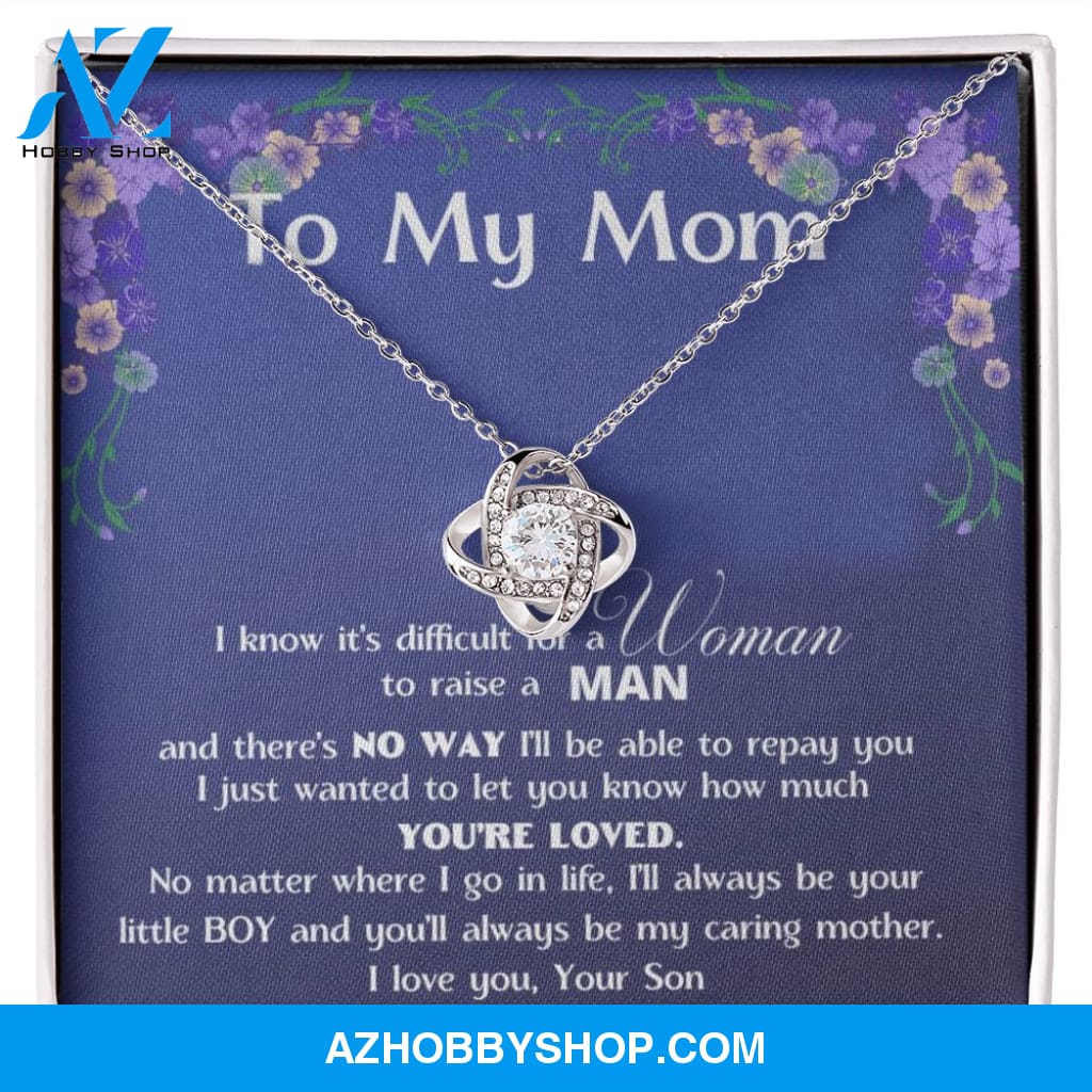 To My Beautiful Mom, Mother Day Gift From Son, Silver