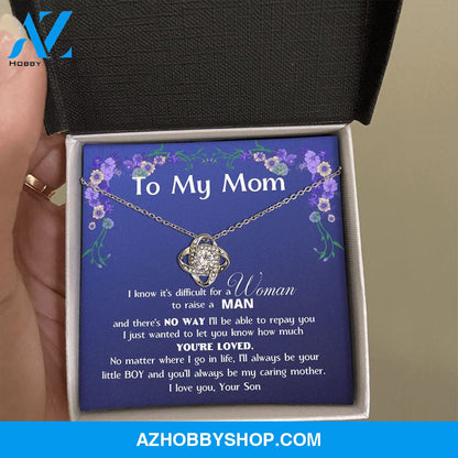 To My Beautiful Mom, Mother Day Gift From Son, Silver