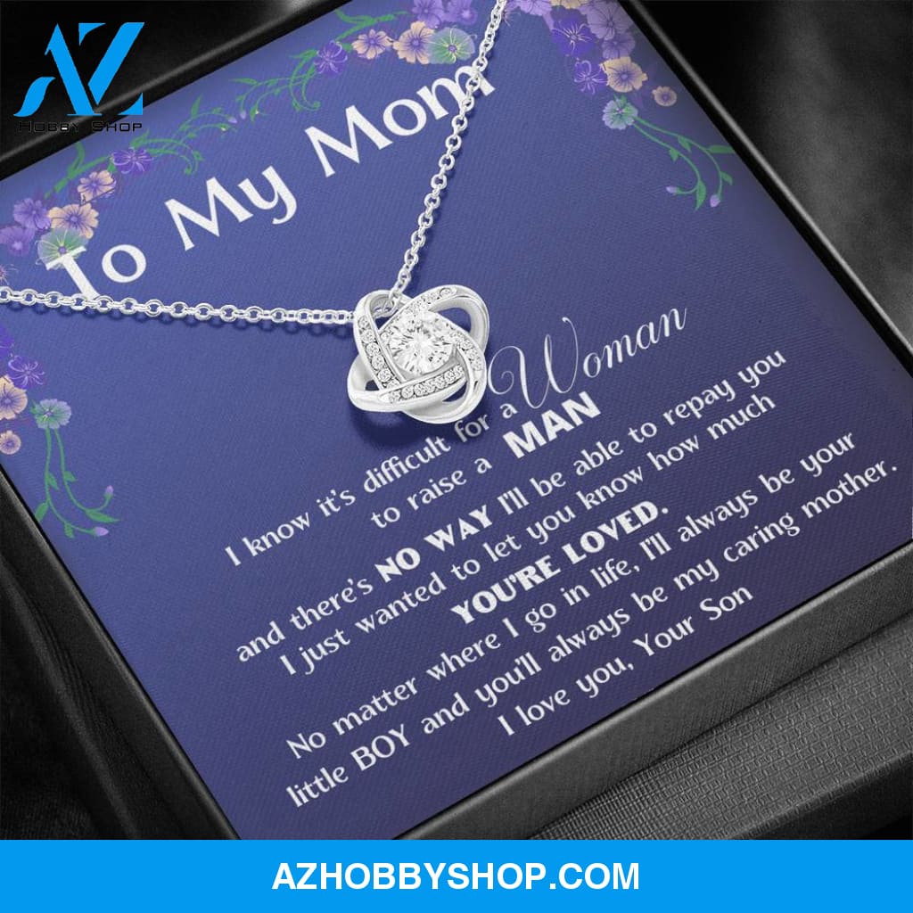 To My Beautiful Mom, Mother Day Gift From Son, Silver