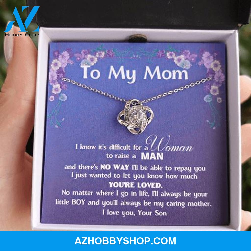 To My Beautiful Mom, Mother Day Gift From Son, Silver