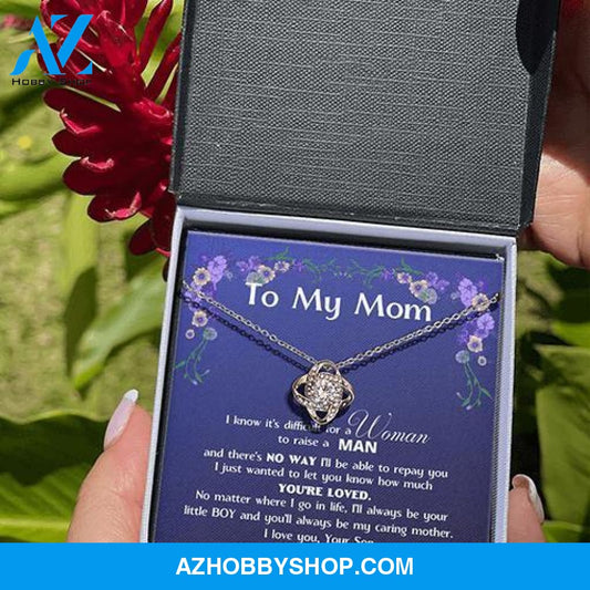 To My Beautiful Mom, Mother Day Gift From Son, Silver