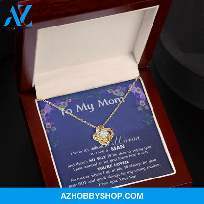 To My Beautiful Mom, Mother Day Gift From Son, Silver