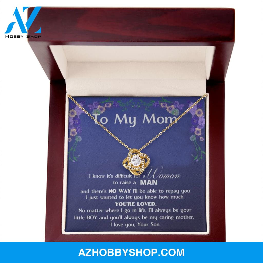 To My Beautiful Mom, Mother Day Gift From Son, Silver