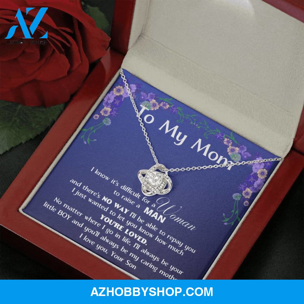 To My Beautiful Mom, Mother Day Gift From Son, Silver