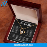 To My Beautiful Soulmate | I Have Found My Mate | Black Version | Forever Love Necklace