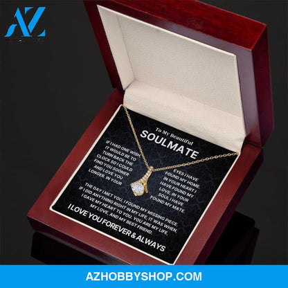 To My Beautiful Soulmate l Alluring Beauty Necklace