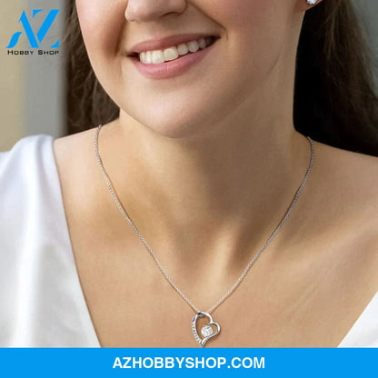 To My Beautiful Wife - Forever Love Necklace Gift Set