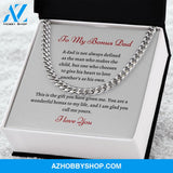 To My Bonus Dad | Cuban Link | Wonderful Bonus |