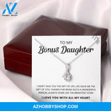 To My Bonus Daughter | Shine Like The Brightest Star | Necklace