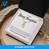 To My Bonus Daughter | Shine Like The Brightest Star | Necklace