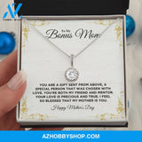 To My Bonus Mom - Happy Mother's Day - Eternal Hope Silver Necklace
