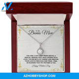 To My Bonus Mom - Happy Mother's Day - Eternal Hope Silver Necklace