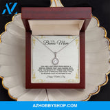 To My Bonus Mom - Happy Mother's Day - Eternal Hope Silver Necklace