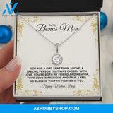To My Bonus Mom - Happy Mother's Day - Eternal Hope Silver Necklace