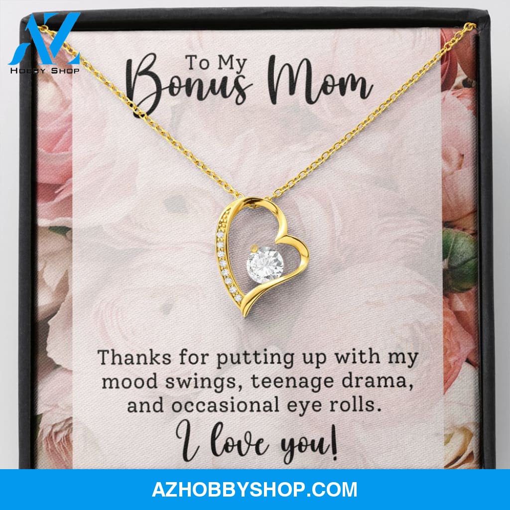 To My Bonus Mom l Forever Love Necklace