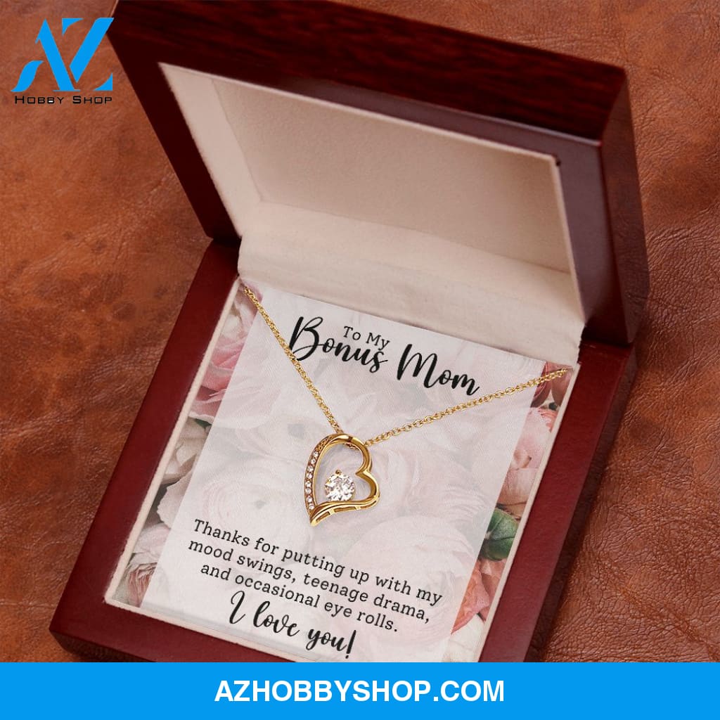 To My Bonus Mom l Forever Love Necklace