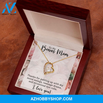To My Bonus Mom l Forever Love Necklace