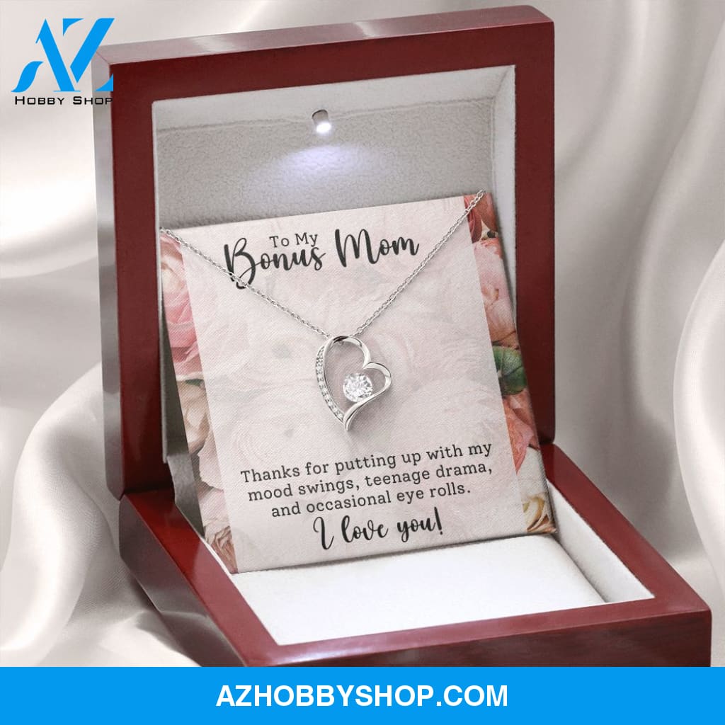 To My Bonus Mom l Forever Love Necklace